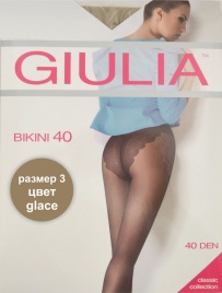 BIKINI 40 колготки glace-3 Дж ММА