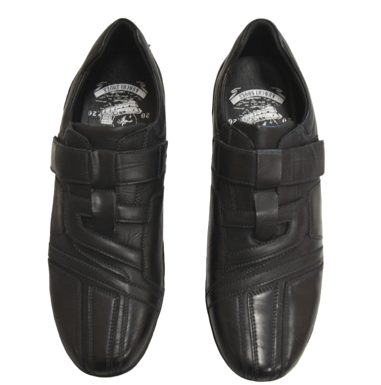 Туфли мужские KUNCHI В67-28-2 черные фото 2