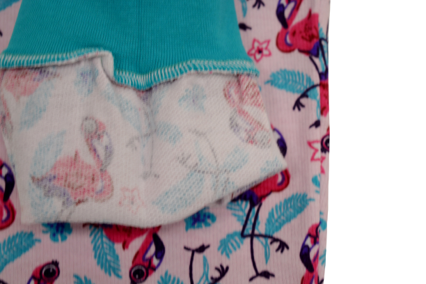 Пижама подростковая футер 2-х нитка 9-12 цветная Nuriya д/д (ПРОДАЖА УПАКОВКАМИ ПО 4шт) фото 3