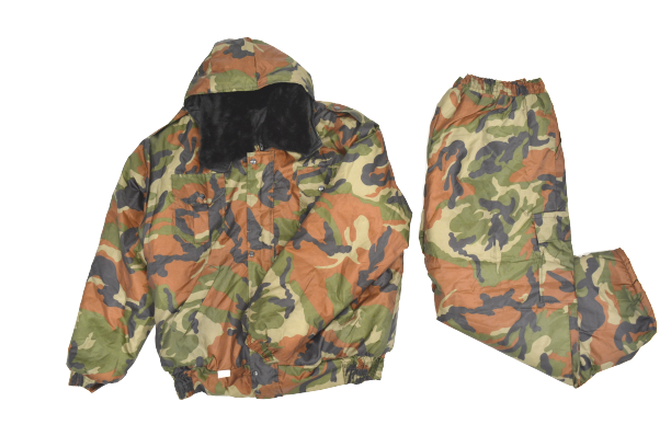 Костюм мужской КАМУФЛЯЖ (куртка+брюки) на синтепоне, зима   фото 1