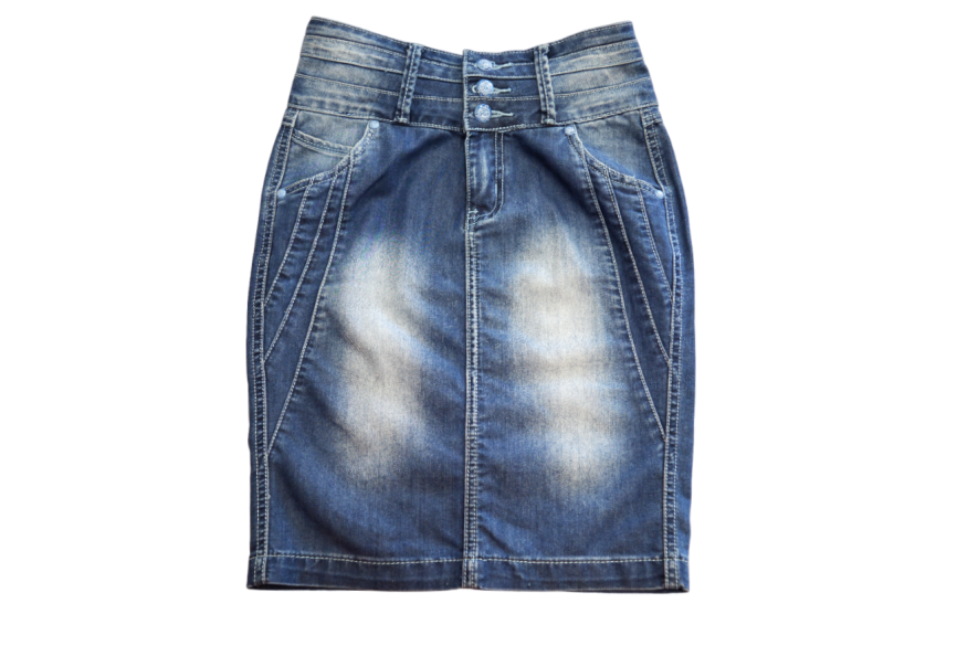 Юбка женская джинсовая ML 113 фото 4