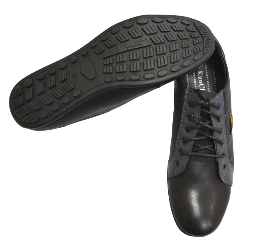 Туфли мужские KUNCHI K516-2 черные фото 4