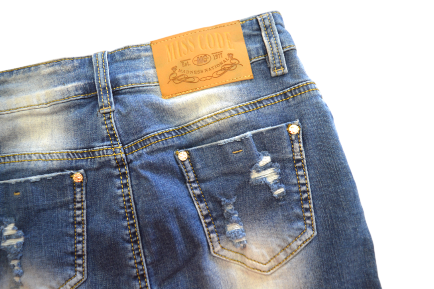 Юбка женская джинсовая MISSCODE 1180/1186 (р.25-30) фото 7