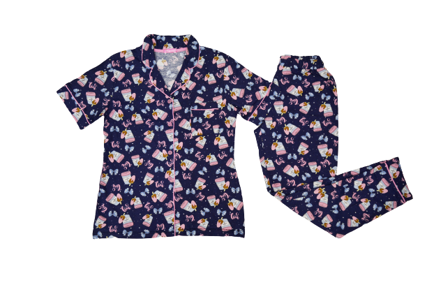 Комплект женский (рубашка+брюки) Мальвина р.46-54 (ПРОДАЖА УПАКОВКАМИ ПО 5шт) фото 6